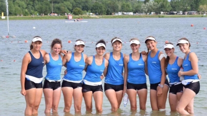 Les Grenobloises 4e du championnats de France J18 d’Aviron